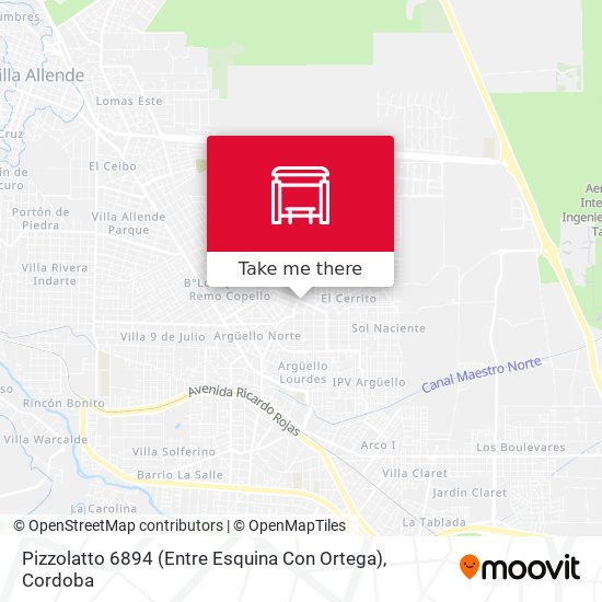 Mapa de Pizzolatto 6894 (Entre Esquina Con Ortega)
