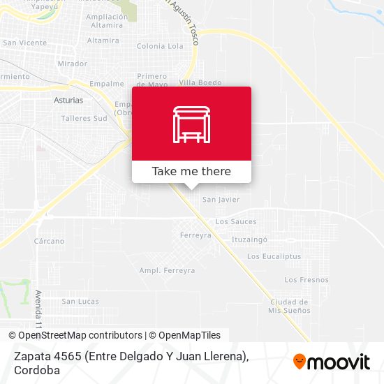 Zapata 4565 (Entre Delgado Y Juan Llerena) map