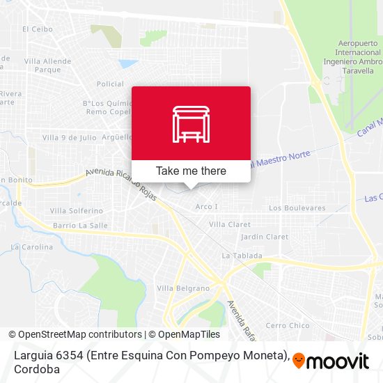 Larguia 6354 (Entre Esquina Con Pompeyo Moneta) map