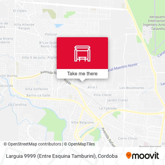 Larguia 9999 (Entre Esquina Tamburini) map