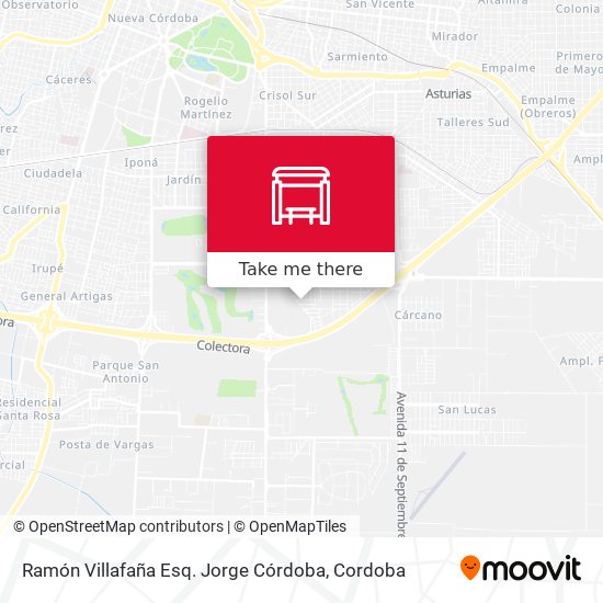 Ramón Villafaña Esq. Jorge Córdoba map