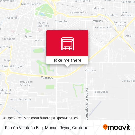 Mapa de Ramón Villafaña Esq. Manuel Reyna