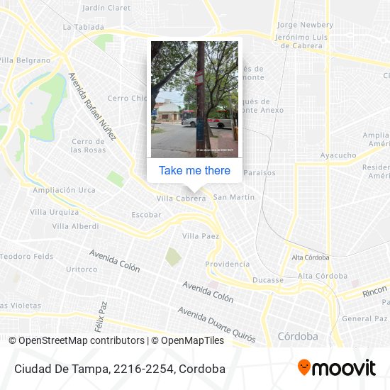 Ciudad De Tampa, 2216-2254 map