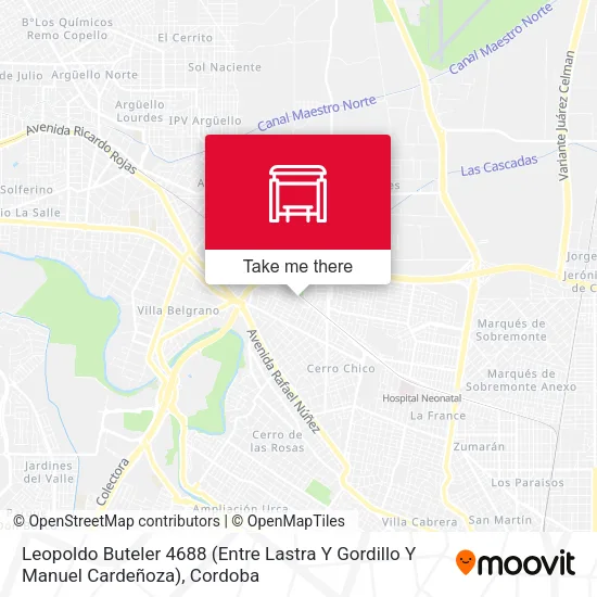 Leopoldo Buteler 4688 (Entre Lastra Y Gordillo Y Manuel Cardeñoza) map
