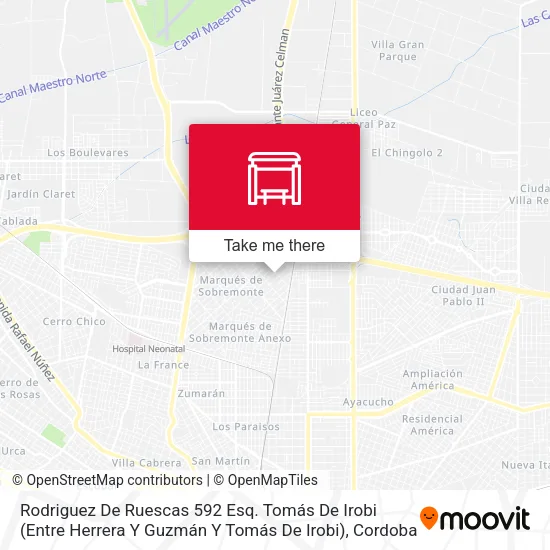 Rodriguez De Ruescas 592 Esq. Tomás De Irobi (Entre Herrera Y Guzmán Y Tomás De Irobi) map