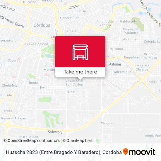 Huascha 2823 (Entre Bragado Y Baradero) map