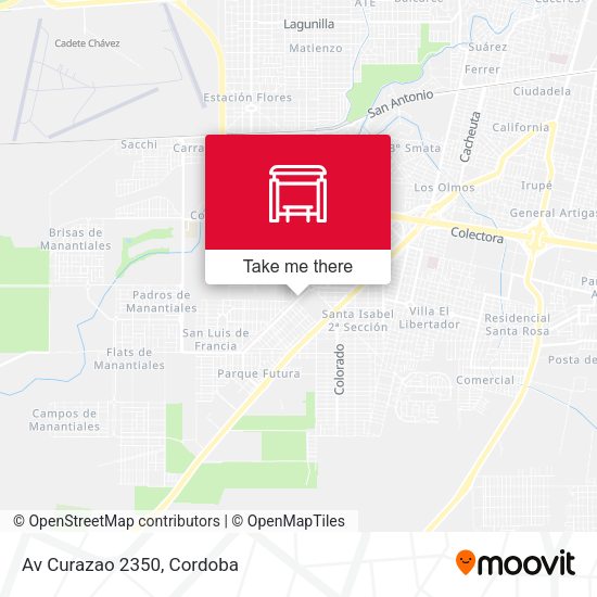 Mapa de Av Curazao 2350