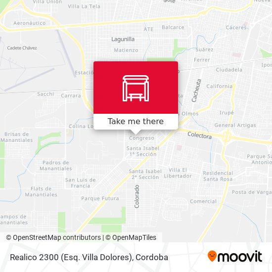 Realico 2300 (Esq. Villa Dolores) map