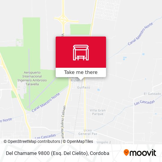 Del Chamame 9800 (Esq. Del Cielito) map