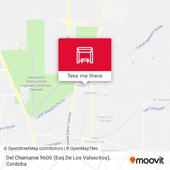 Del Chamame 9600 (Esq.De Los Valsecitos) map