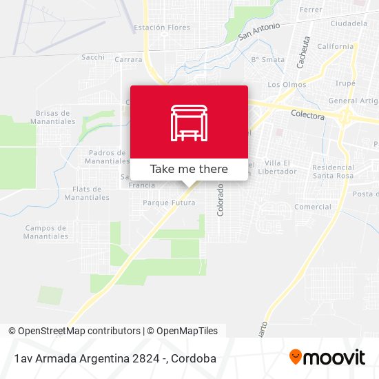 Mapa de 1av Armada Argentina 2824 -