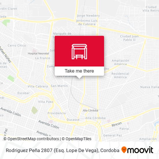Rodriguez Peña 2807 (Esq. Lope De Vega) map