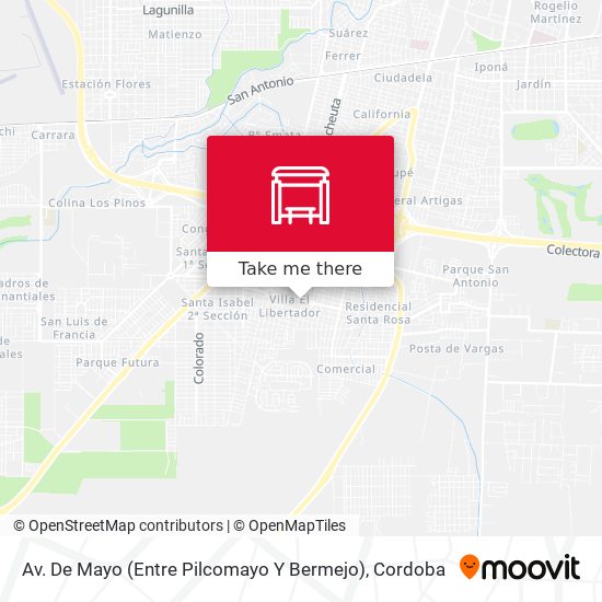 Av. De Mayo (Entre Pilcomayo Y Bermejo) map