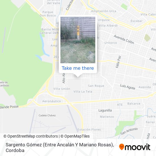 Sargento Gómez (Entre Ancalán Y Mariano Rosas) map