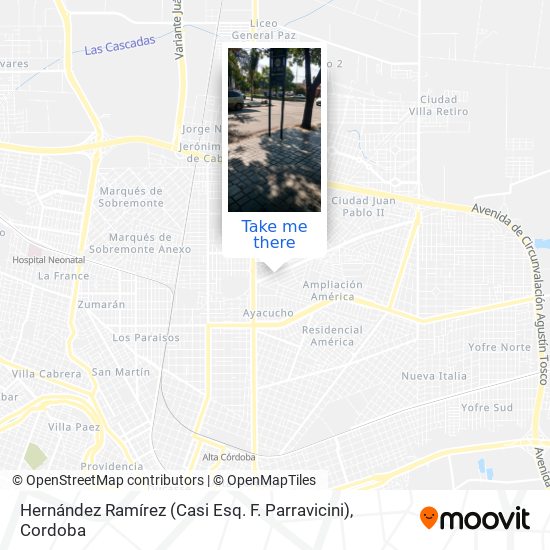 Hernández Ramírez (Casi Esq. F. Parravicini) map