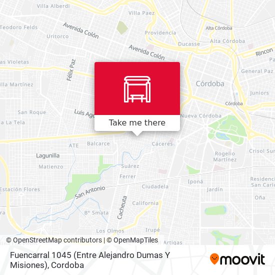 Fuencarral 1045 (Entre Alejandro Dumas Y Misiones) map
