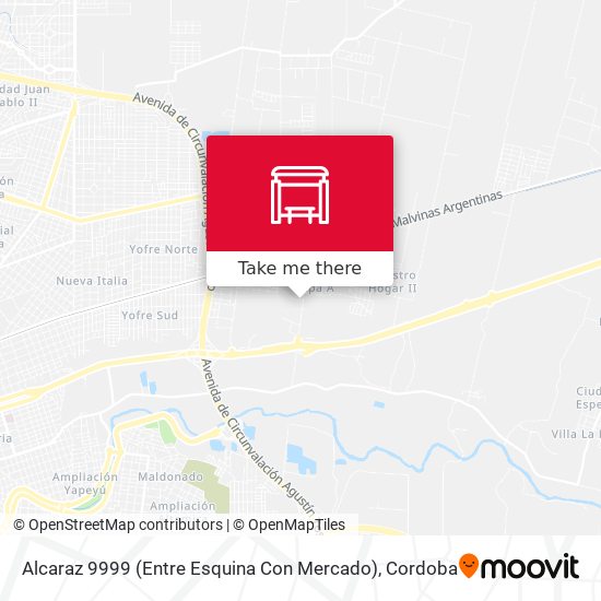Mapa de Alcaraz 9999 (Entre Esquina Con Mercado)