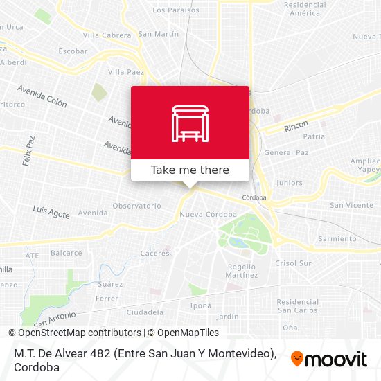 M.T. De Alvear 482 (Entre San Juan Y Montevideo) map