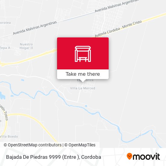 Bajada De Piedras 9999 (Entre ) map