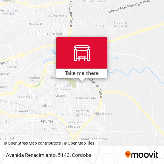 Avenida Renacimiento, 5143 map
