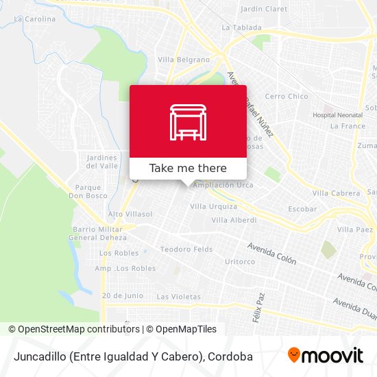 Mapa de Juncadillo  (Entre Igualdad Y Cabero)