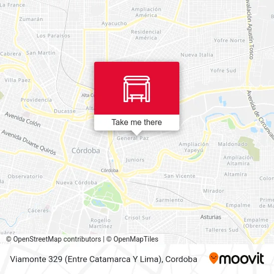 Viamonte 329 (Entre Catamarca Y Lima) map