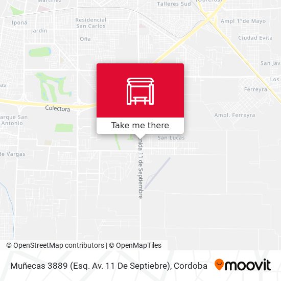 Muñecas 3889 (Esq. Av. 11 De Septiebre) map