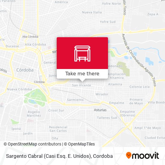 Sargento Cabral (Casi Esq. E. Unidos) map