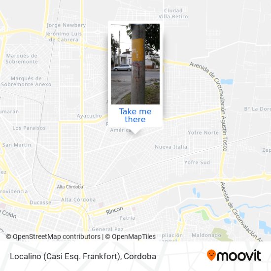 Localino (Casi Esq. Frankfort) map