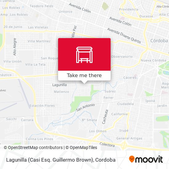 Mapa de Lagunilla (Casi Esq. Guillermo Brown)