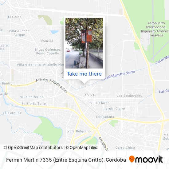 Fermin Martin 7335 (Entre Esquina Gritto) map