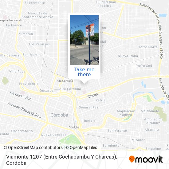 Viamonte 1207 (Entre Cochabamba Y Charcas) map