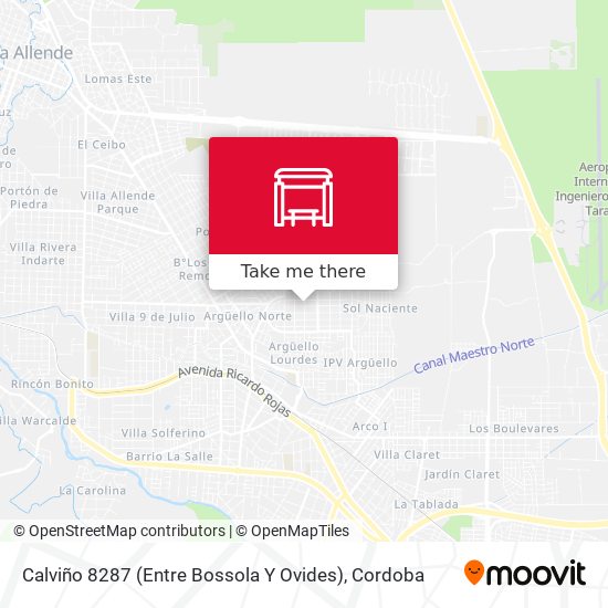 Calviño 8287 (Entre Bossola Y Ovides) map