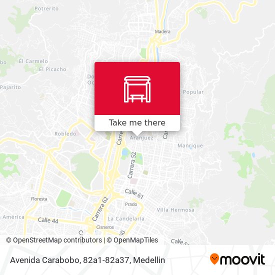 Avenida Carabobo, 82a1-82a37 map