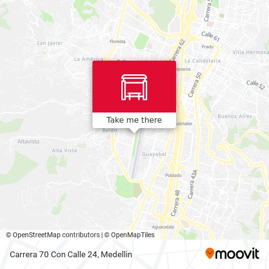 Carrera 70 Con Calle 24 map