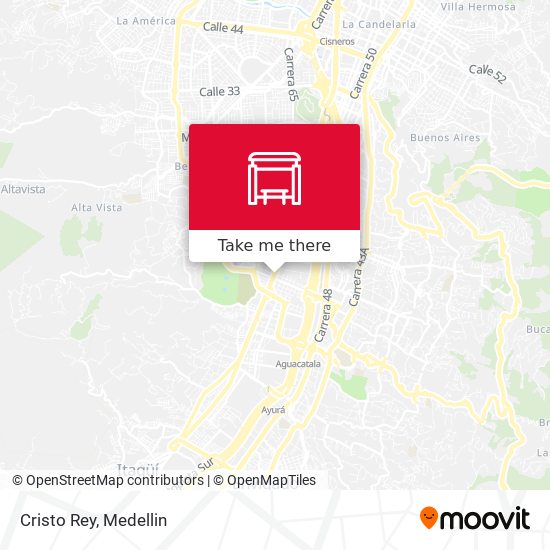 Mapa de Cristo Rey