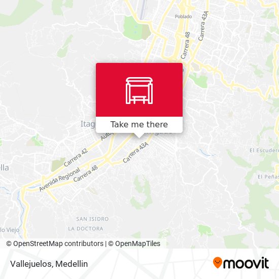 Mapa de Vallejuelos