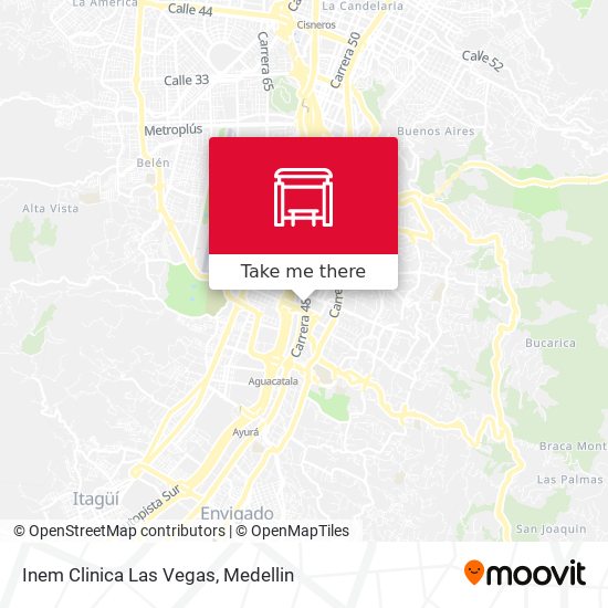 Inem Clinica Las Vegas map