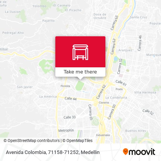 Avenida Colombia, 71158-71252 map