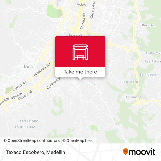 Mapa de Texaco Escobero