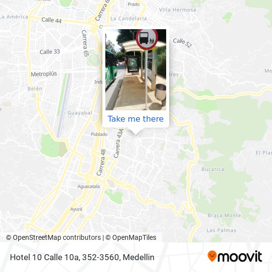 Hotel 10 Calle 10a, 352-3560 map