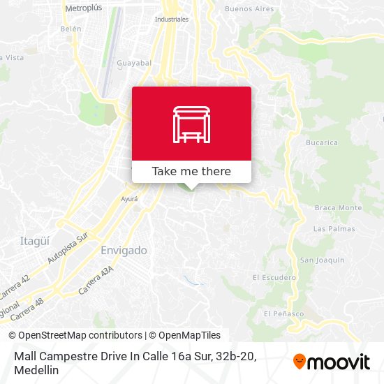 Mall Campestre Drive In Calle 16a Sur, 32b-20 map