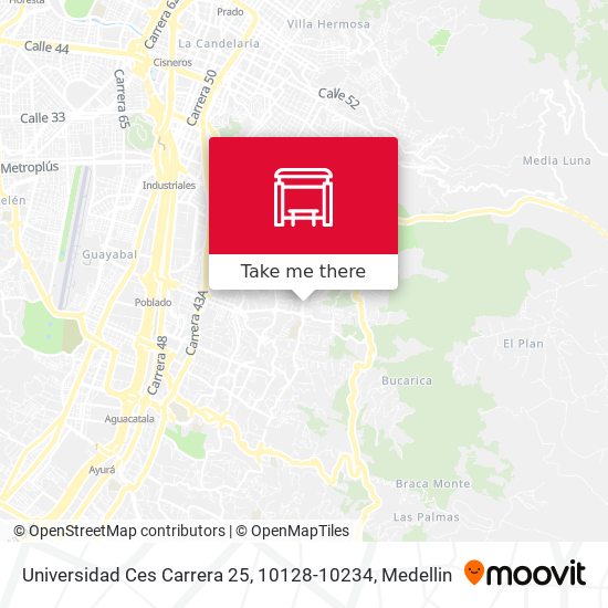 Universidad Ces Carrera 25, 10128-10234 map