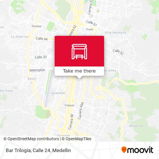 Bar Trilogía, Calle 24 map