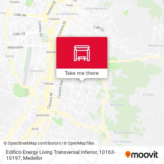 Edifico Energy Living Transversal Inferior, 10163-10197 map