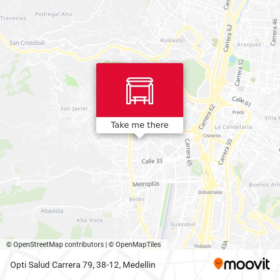 Opti Salud Carrera 79, 38-12 map