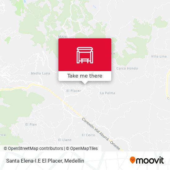 Mapa de Santa Elena-I.E El Placer
