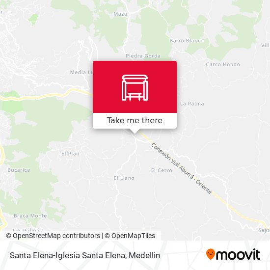 Mapa de Santa Elena-Iglesia Santa Elena
