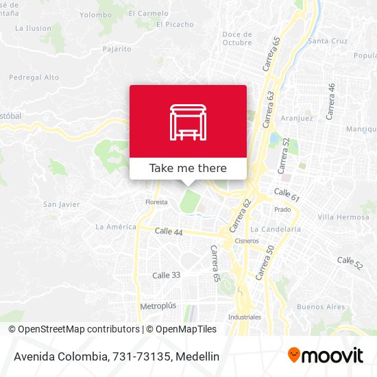 Avenida Colombia, 731-73135 map