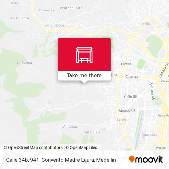 Calle 34b, 941, Convento Madre Laura map